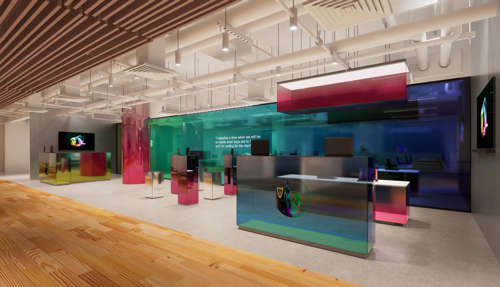 Design visualisation for Deloitte Digital.