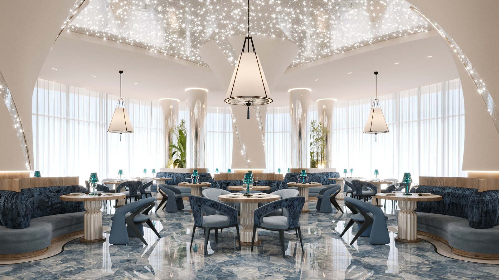 Design visualisation for Kasa Resort & Hotel.