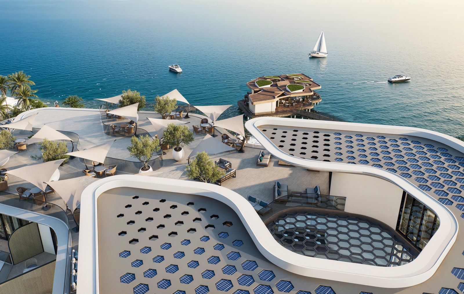 Design visualisation for Kasa Resort & Hotel.