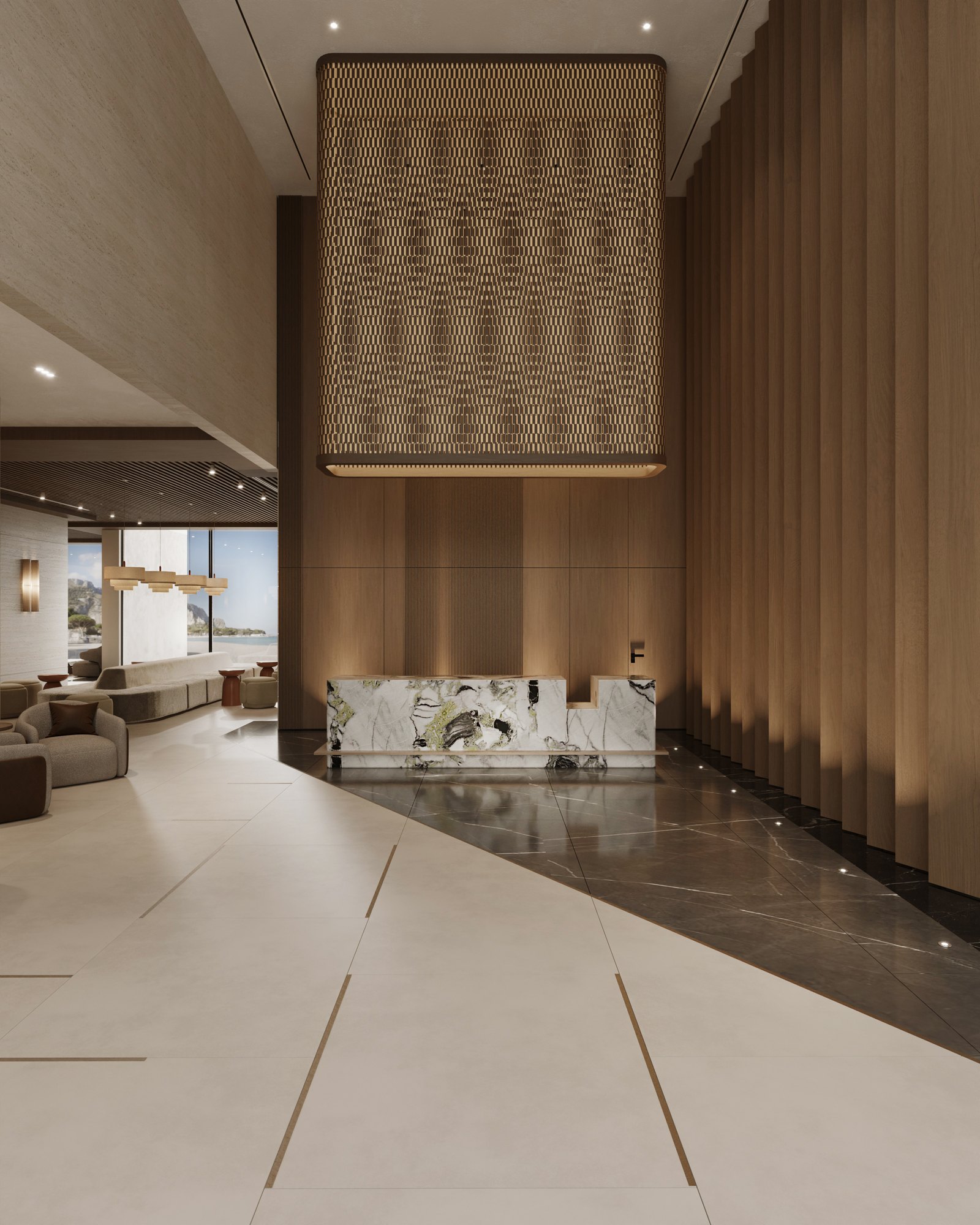 Design visualisation for Nirvana Resort.