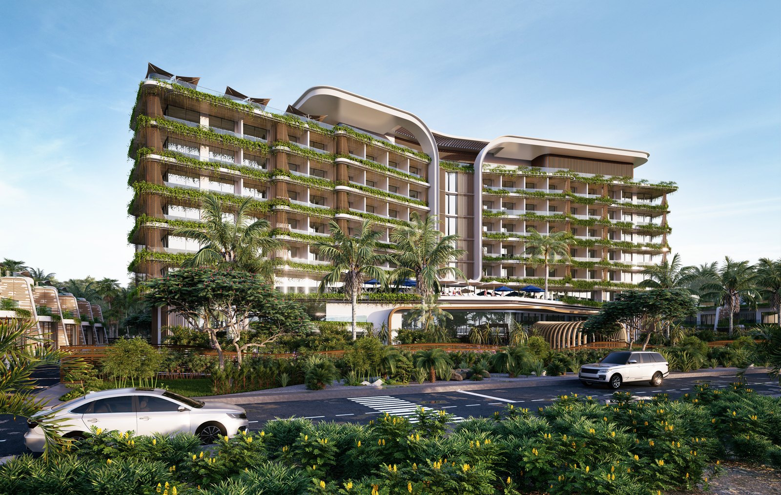 Design visualisation for Nirvana Resort.